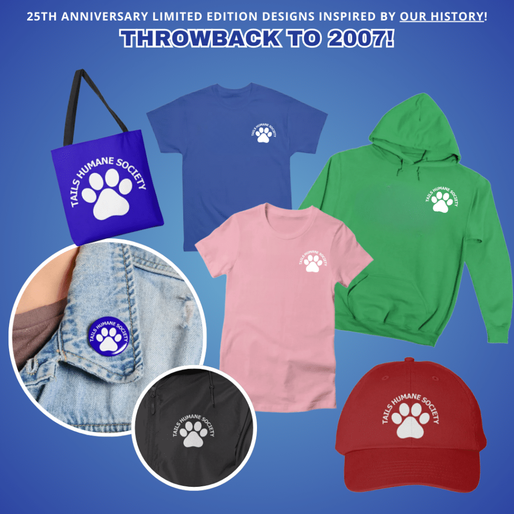 25th tails gear paw